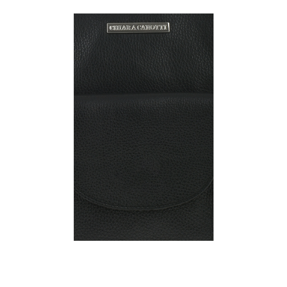 Rucsac dama din piele naturala Chiara Canotti CC1022, Nero, #5, Bagsy