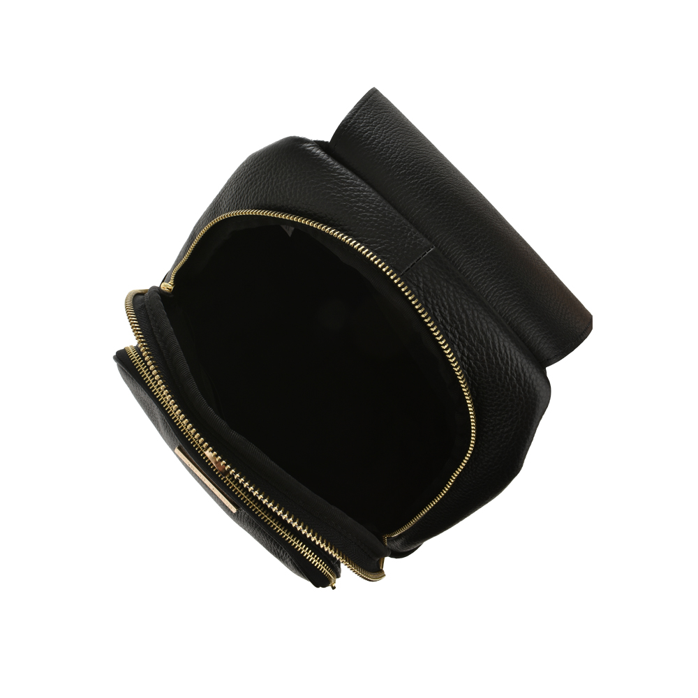 Rucsac dama din piele naturala Chiara Canotti CC1062, Negru, #4, Bagsy