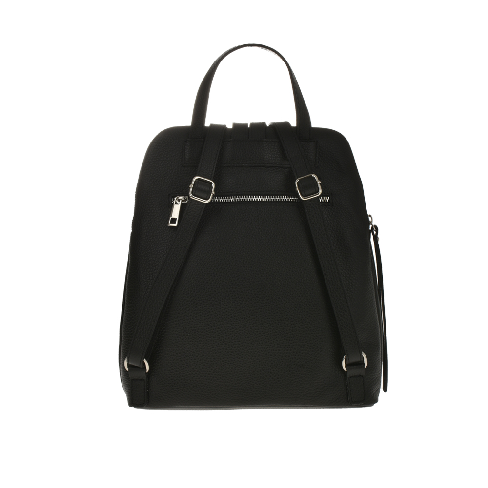 Rucsac dama din piele naturala Chiara Canotti CC1064, Negru, #3, Bagsy