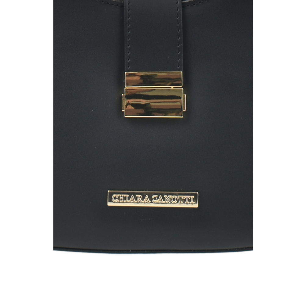 Geanta de umar din piele naturala Chiara Canotti CC1074, Negru, Nr. 5, Bagsy