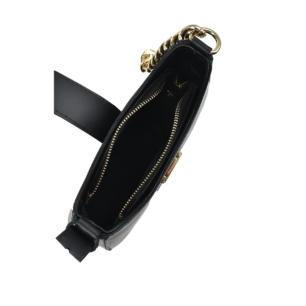 Geanta de umar din piele naturala Chiara Canotti CC1074, Negru, Nr. 4, Bagsy