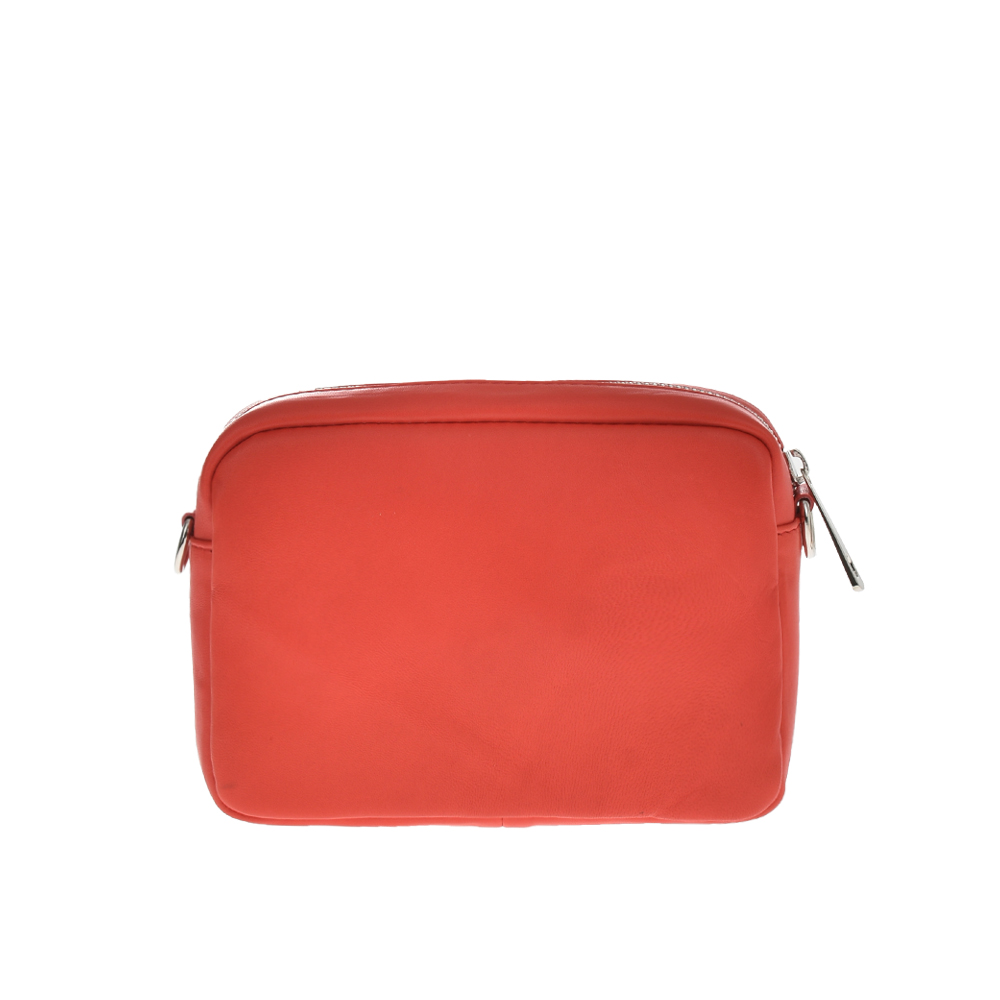 Geanta de umar din piele naturala Chiara Canotti CC1083, Portocaliu, #3, Bagsy