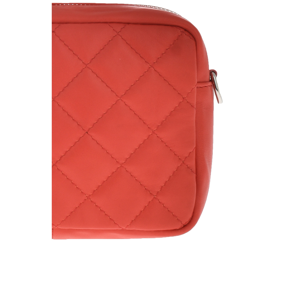 Geanta de umar din piele naturala Chiara Canotti CC1083, Portocaliu, #5, Bagsy