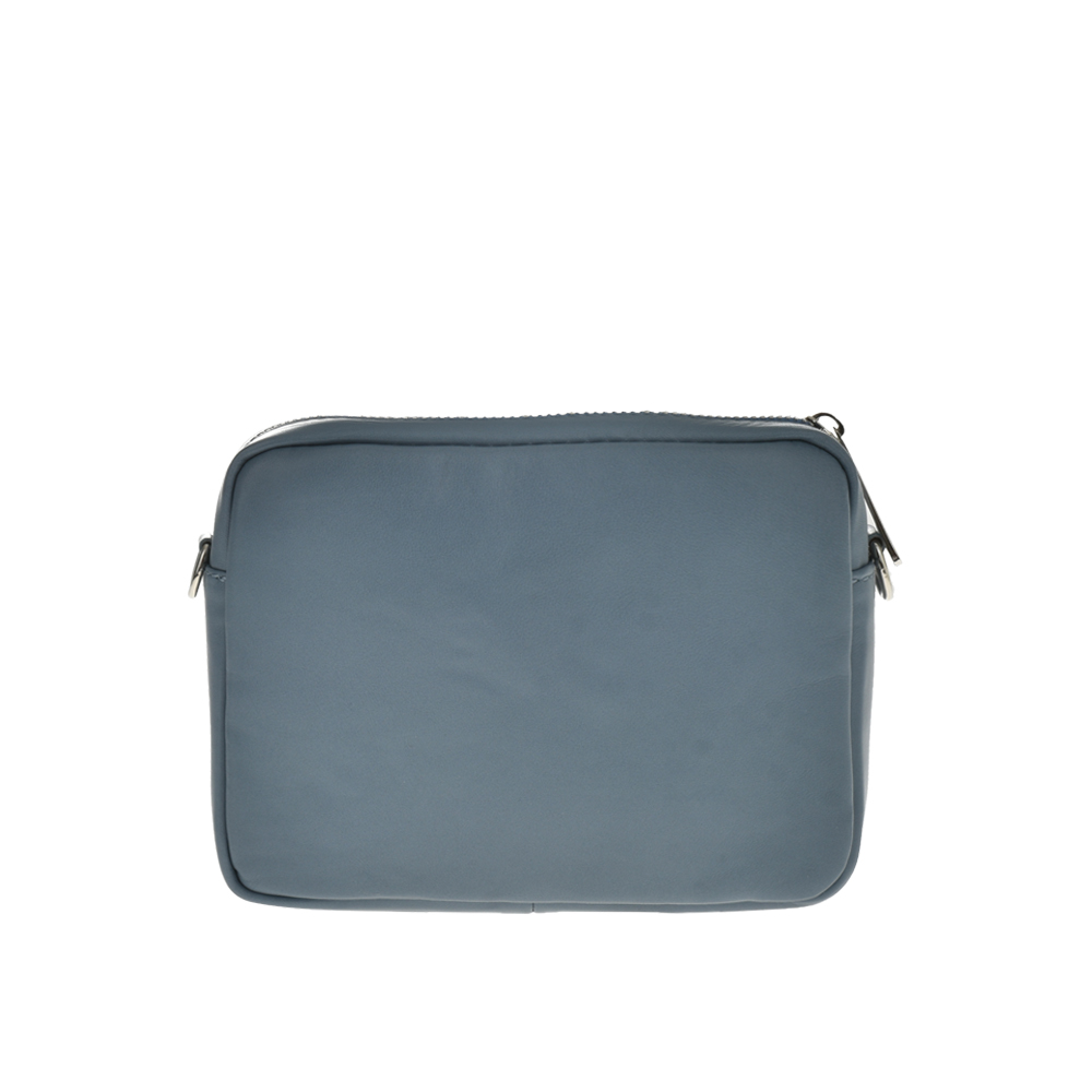 Geanta de umar din piele naturala Chiara Canotti CC1083, Bleu, #3, Bagsy