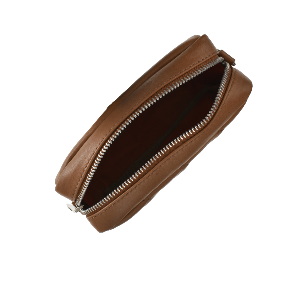 Geanta de umar din piele naturala Chiara Canotti CC1083, Grej, #4, Bagsy