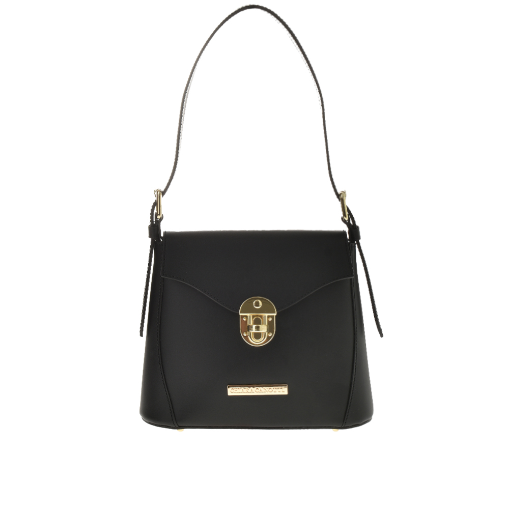 Geanta de mana din piele naturala Chiara Canotti CC1108, Negru, #1, Bagsy