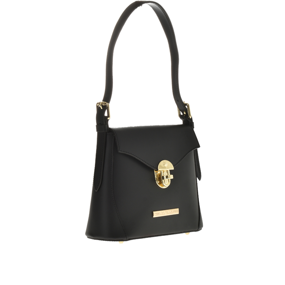 Geanta de mana din piele naturala Chiara Canotti CC1108, Negru, #2, Bagsy