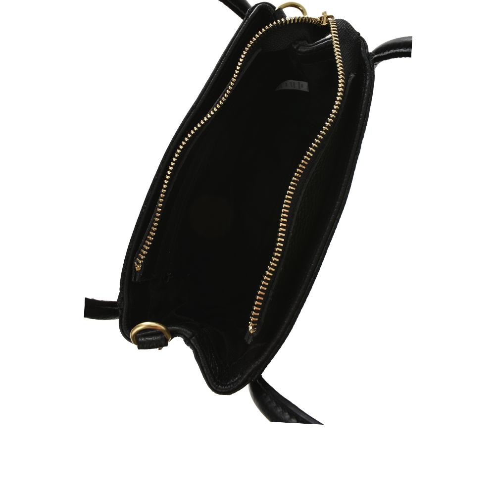 Geanta de mana din piele naturala Chiara Canotti CC1110, Negru, #4, Bagsy