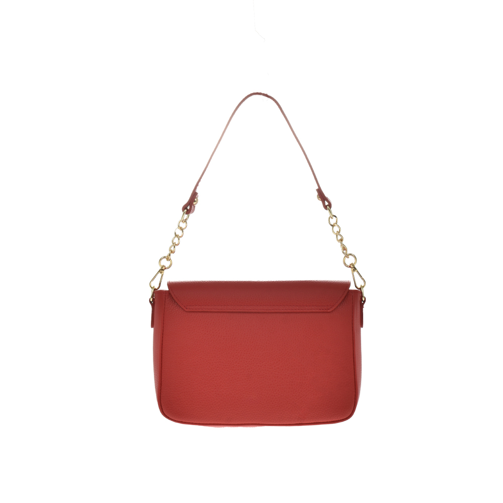 Geanta de mana din piele naturala Chiara Canotti CC1135, Rosu , #3, Bagsy