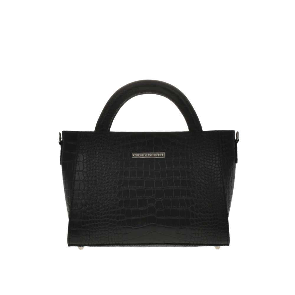 Geanta de mana din piele naturala Chiara Canotti CC1136, Negru, #1, Bagsy