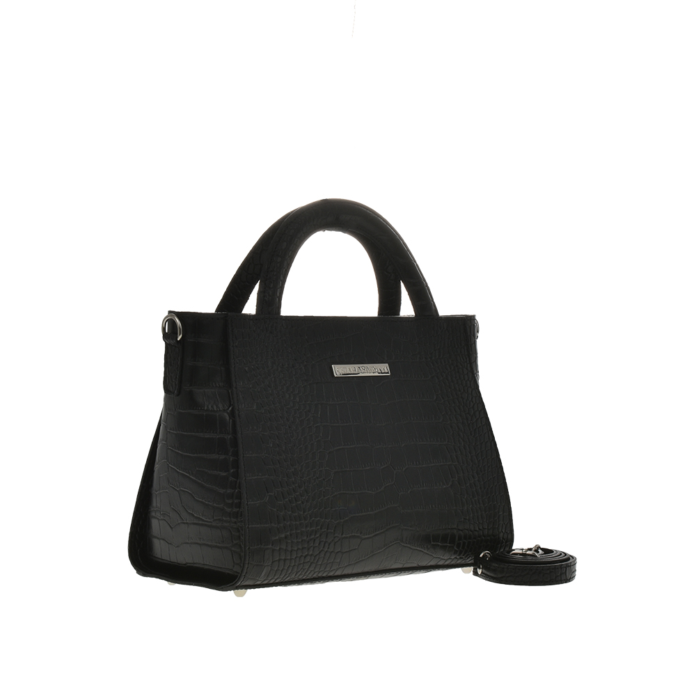 Geanta de mana din piele naturala Chiara Canotti CC1136, Negru, #2, Bagsy