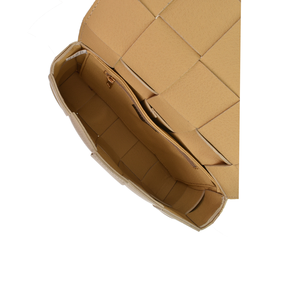 Geanta de umar din piele naturala Chiara Canotti CC1139, Bej, #4, Bagsy