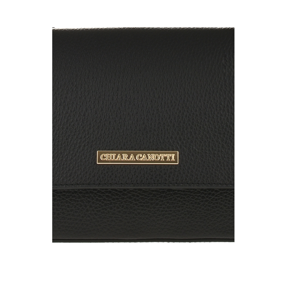 Geanta de mana din piele  naturala Chiara Canotti CC1141, Negru, #5, Bagsy