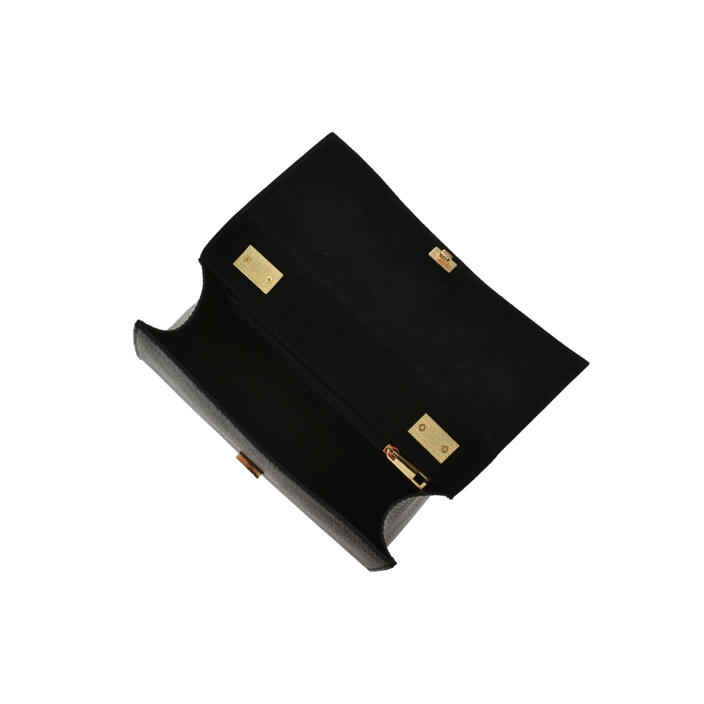 Geanta de mana din piele  naturala Chiara Canotti CC1141, Negru, #4, Bagsy