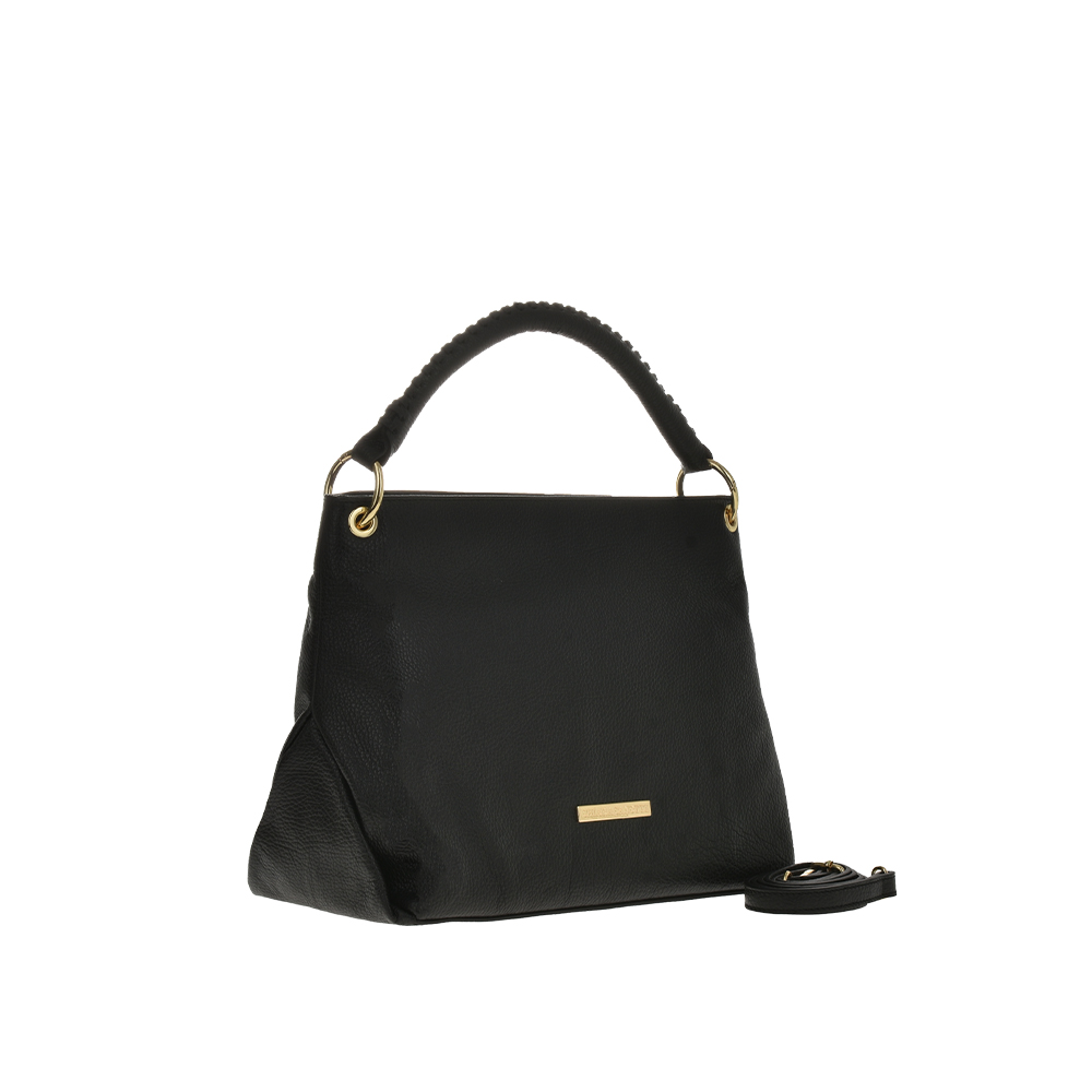 Geanta de mana din piele naturala Chiara Canotti CC1150, Negru, #2, Bagsy