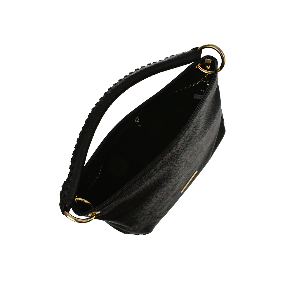 Geanta de mana din piele naturala Chiara Canotti CC1150, Negru, #4, Bagsy