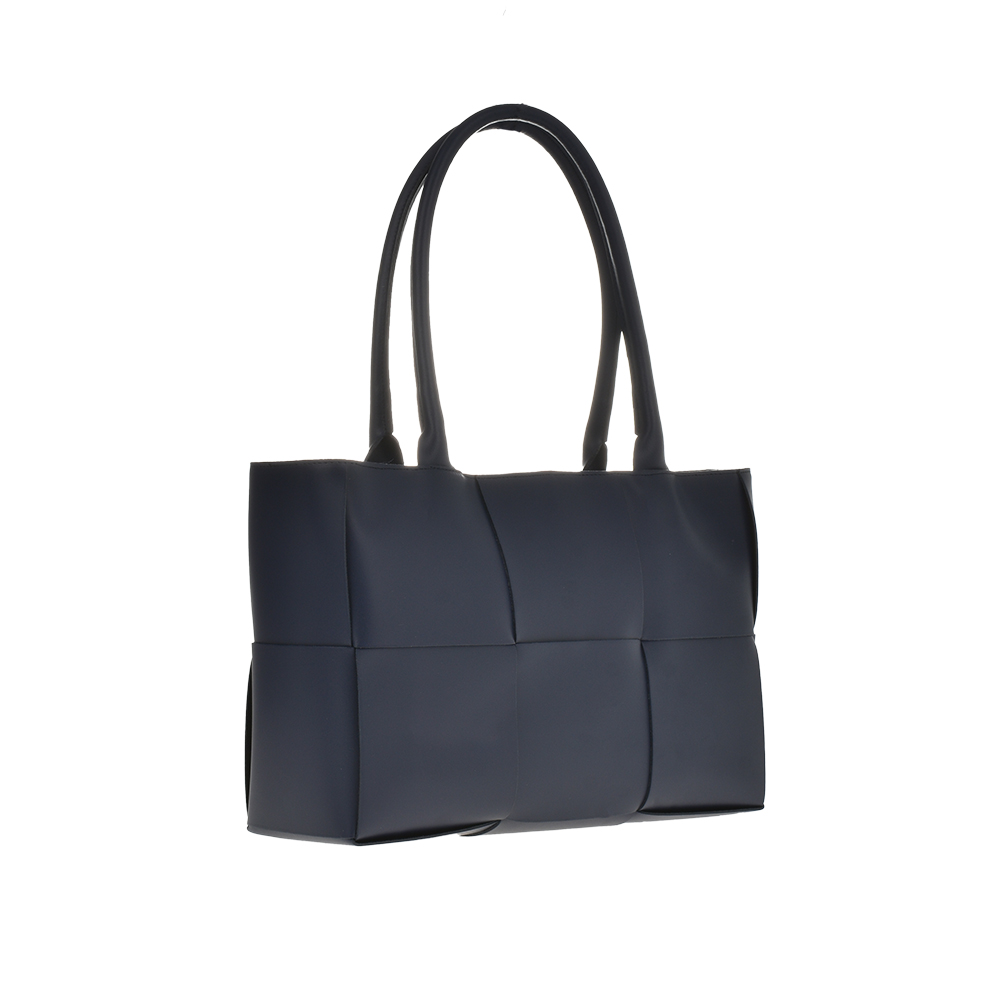 Geanta de mana din piele naturala Chiara Canotti CC1157, Albastru, #2, Bagsy