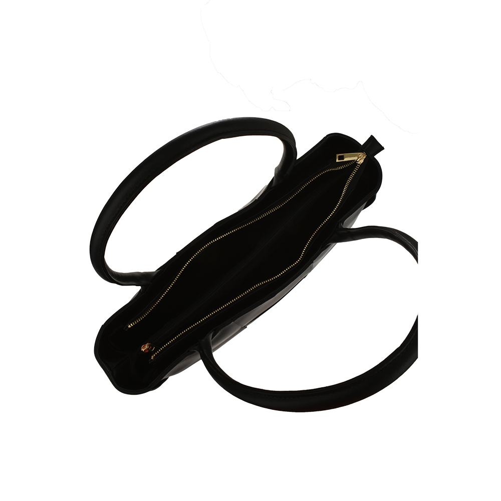 Geanta de mana din piele naturala Chiara Canotti CC1157, Negru, #4, Bagsy