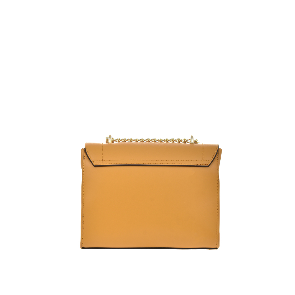 Geanta dama din piele naturala Chiara Canotti CC1173, Galben, #3, Bagsy