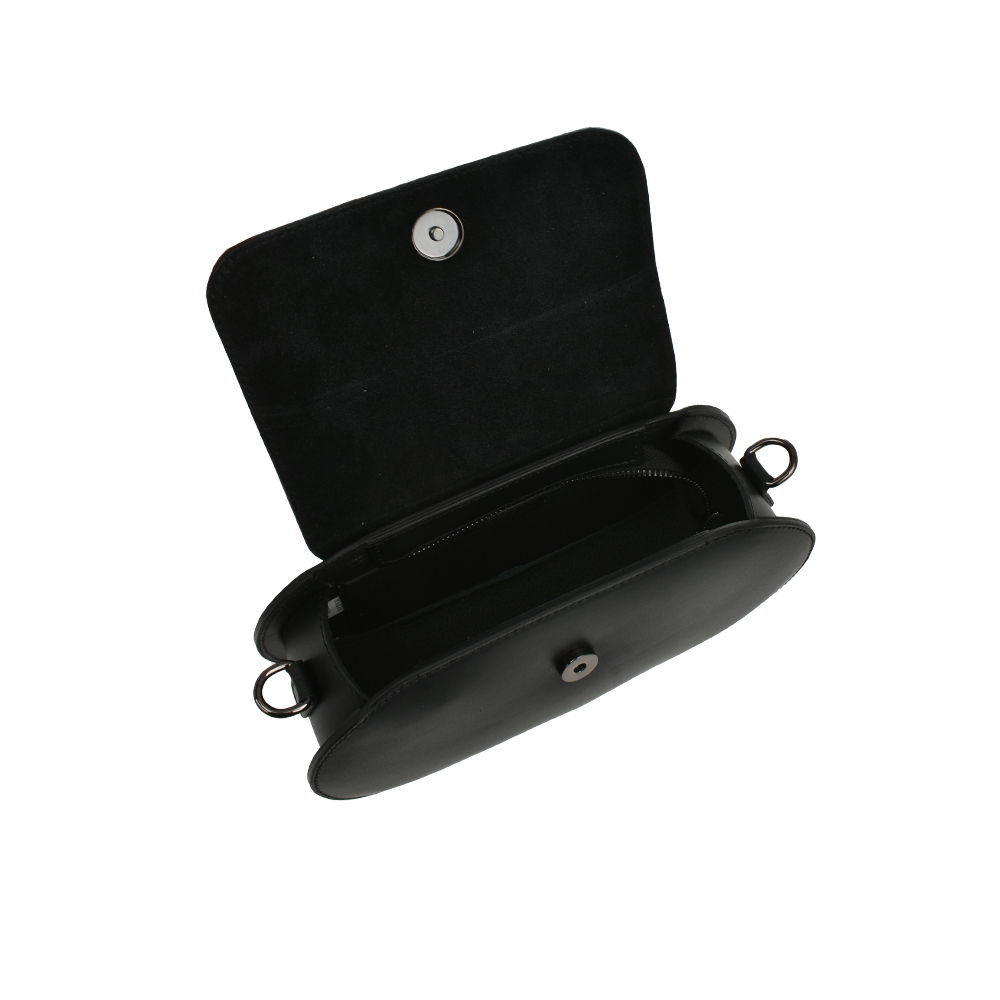 Geanta dama din piele natural Chiara Canotti CC1190, Negru, #4, Bagsy