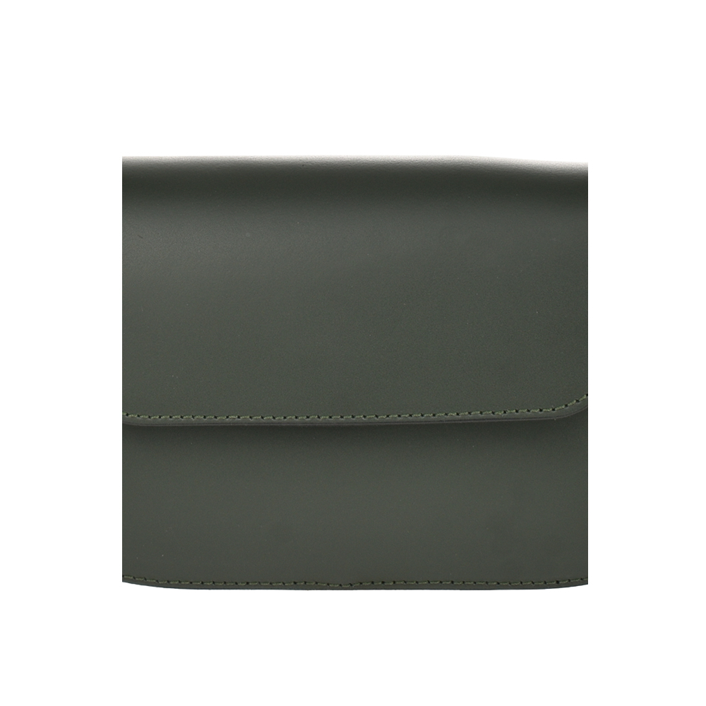 Geanta dama din piele natural Chiara Canotti CC1190, Verde, #5, Bagsy