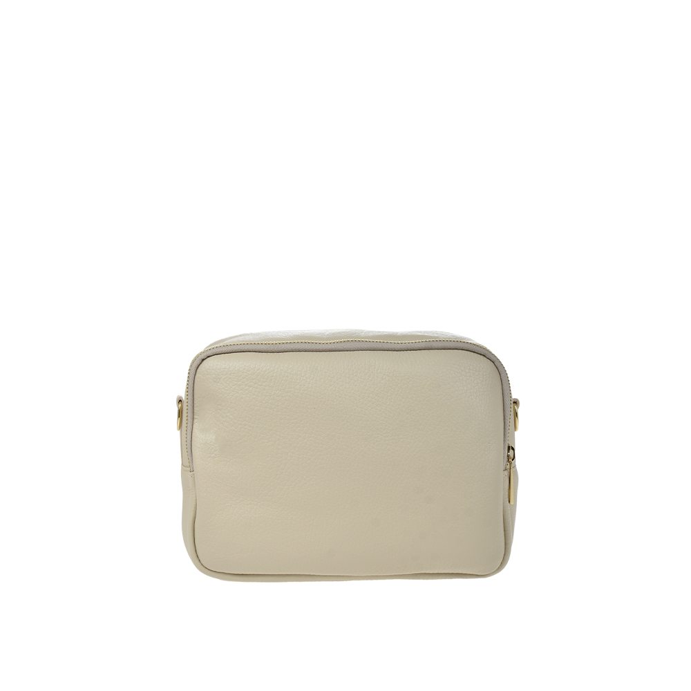 Geanta de umar din piele naturala Chiara Canotti CC1192, Bej, #3, Bagsy