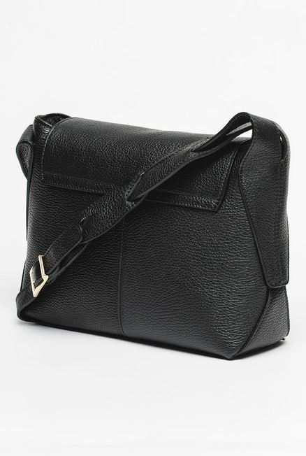 Geanta de umar din piele naturala Chiara Canotti CC1193, Negru, #2, Bagsy