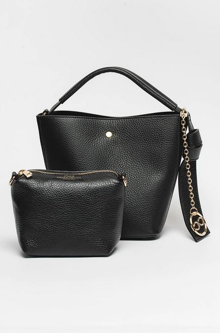 Geanta de mana din piele naturala Chiara Canotti CC1196, Negru, #4, Bagsy