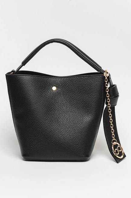 Geanta de mana din piele naturala Chiara Canotti CC1196, Negru, #1, Bagsy