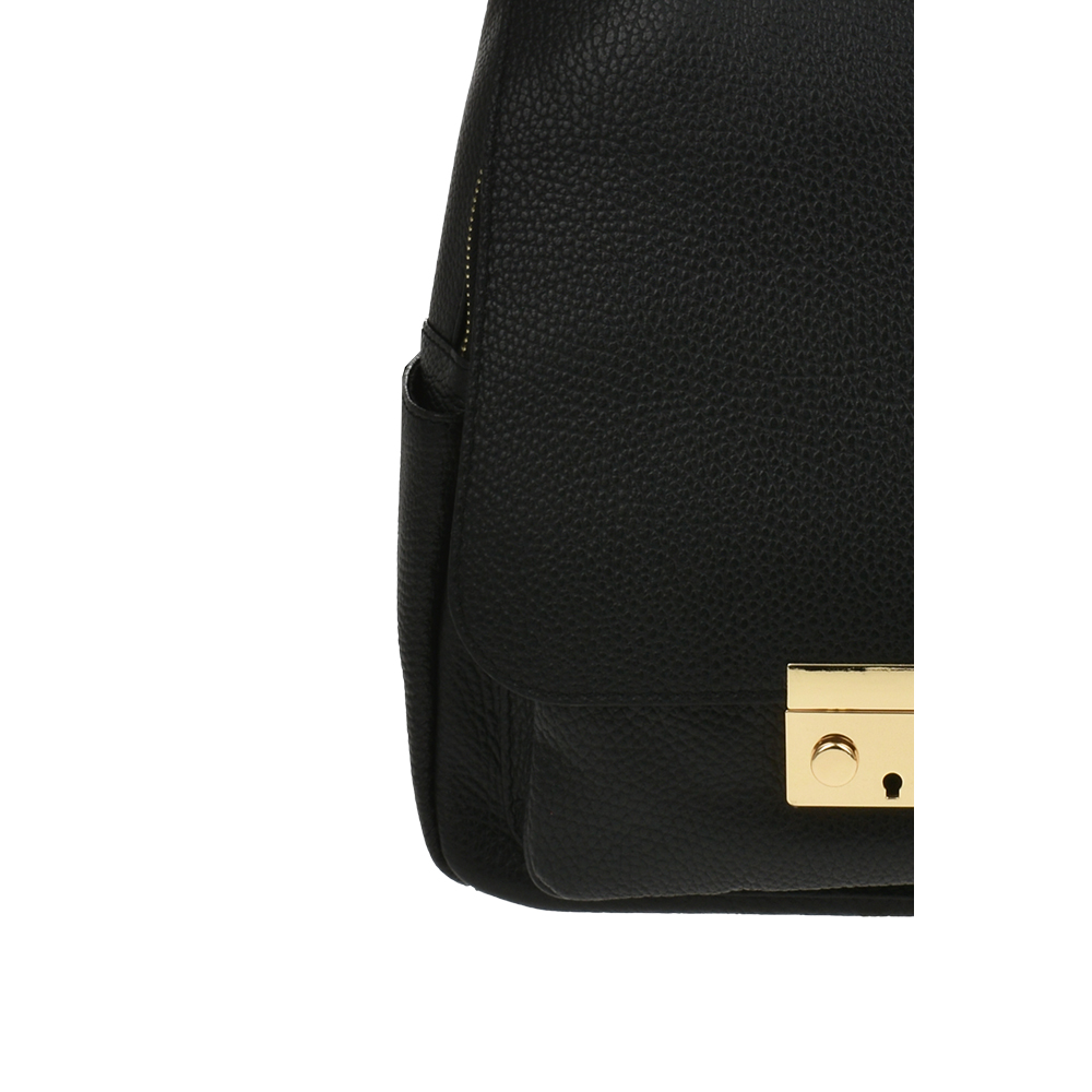 Rucsac dama din piele naturala Chiara Canotti CC1212, Negru, #5, Bagsy