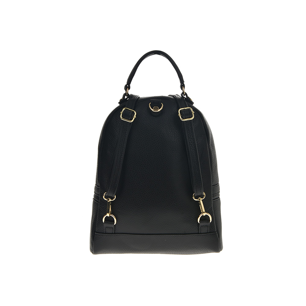 Rucsac dama din piele naturala  Chiara Canotti CC1222, Negru, #3, Bagsy