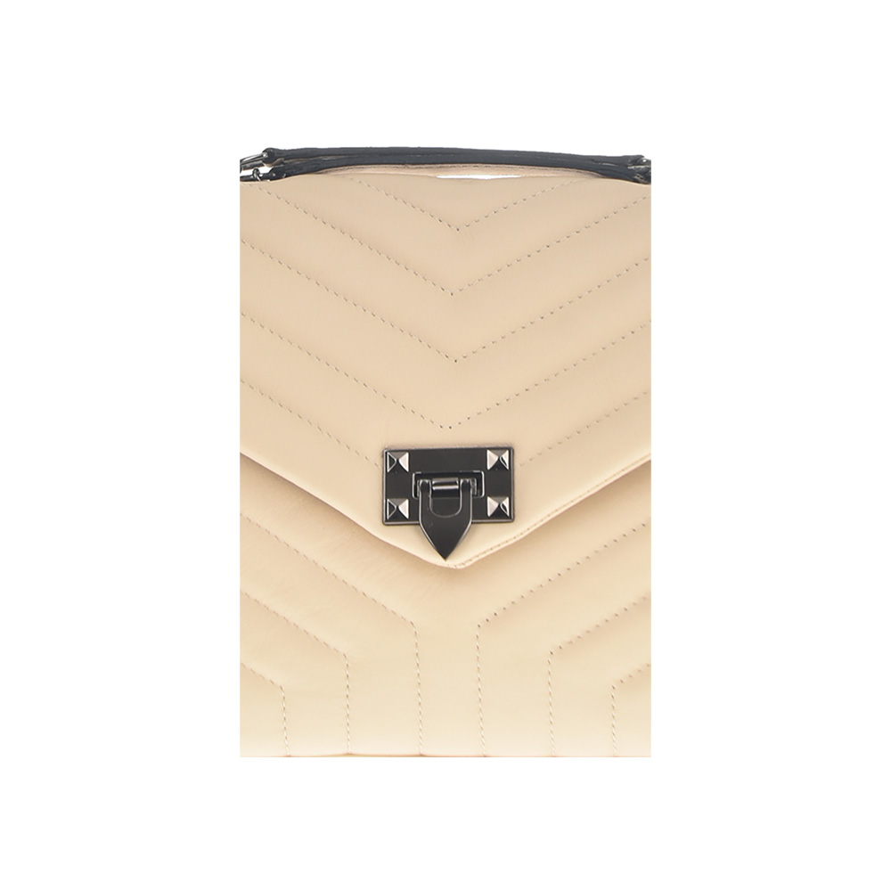 Geanta dama din piele naturala Chiara Canotti CC1223, Bej, #5, Bagsy