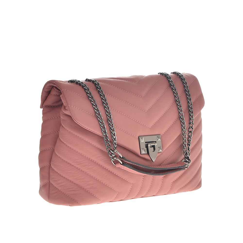 Geanta dama din piele naturala Chiara Canotti CC1223, Lila, #2, Bagsy