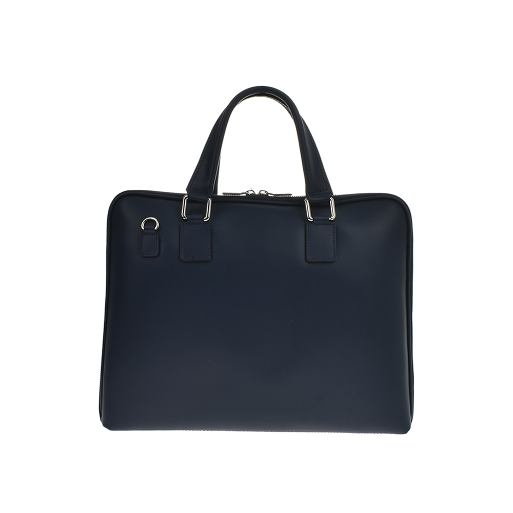 Geanta Office/Servieta din piele naturala Chiara Canotti CC1224, Albastru, #3, Bagsy