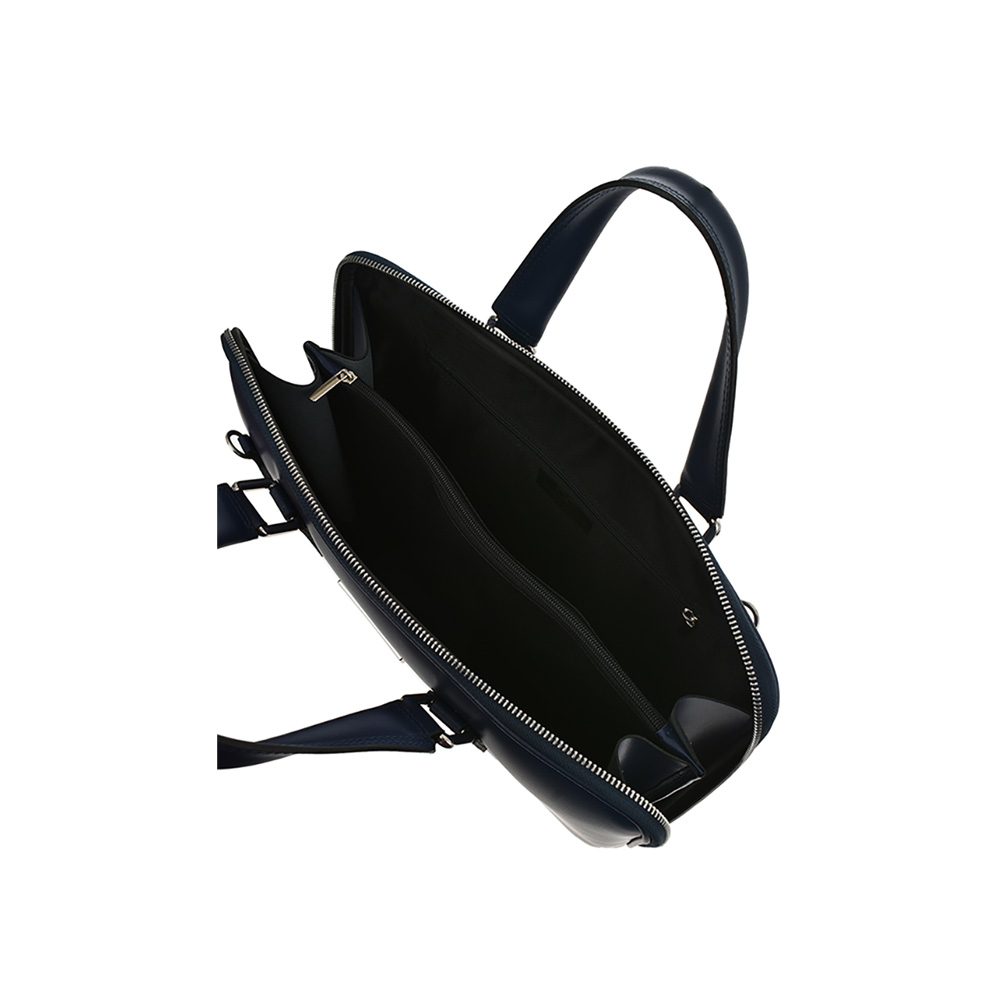 Geanta Office/Servieta din piele naturala Chiara Canotti CC1224, Albastru, #4, Bagsy