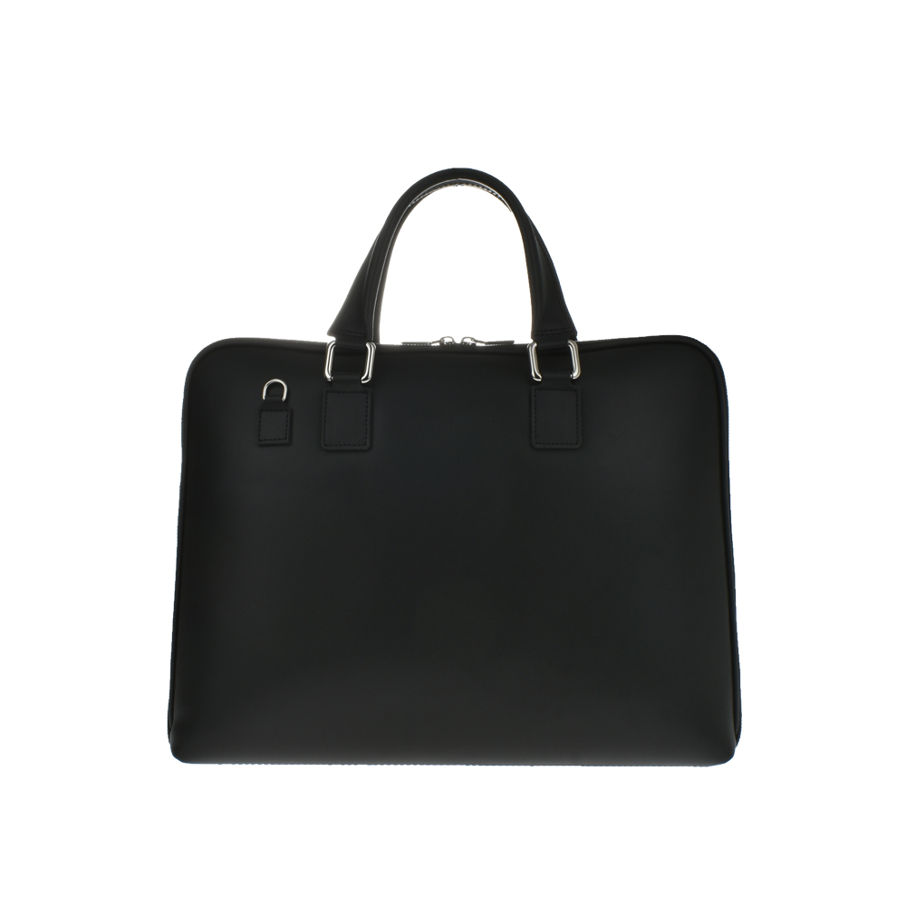 Geanta Office/Servieta din piele naturala Chiara Canotti CC1224, Negru, Nr. 3, Bagsy