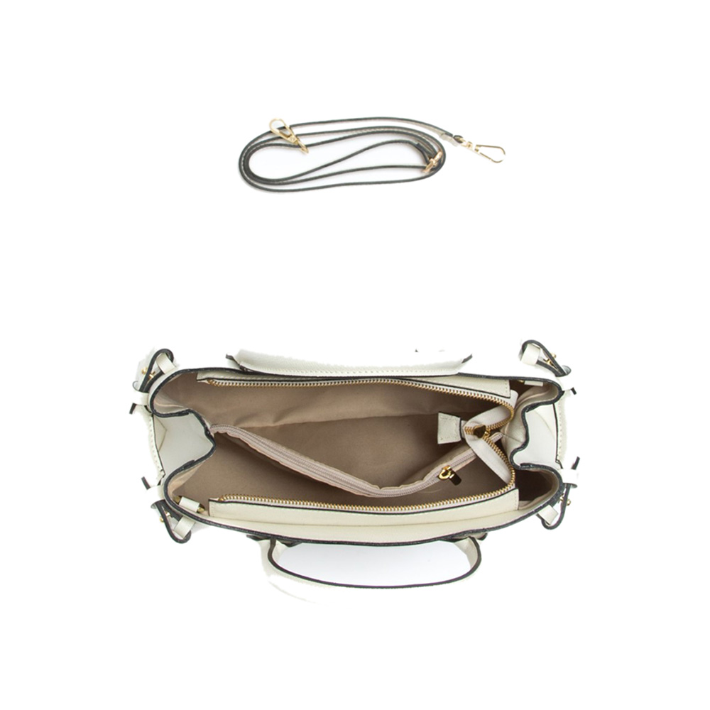 Geanta dama din piele naturala Chiara Canotti CC1225, Bej, #4, Bagsy