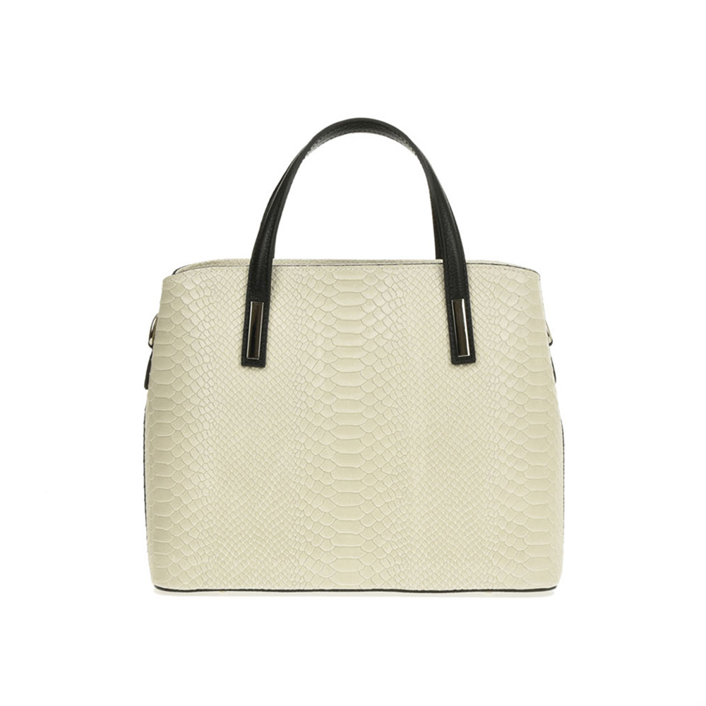 Geanta de mana din piele naturala Chiara Canotti CC1226, Bej, #3, Bagsy