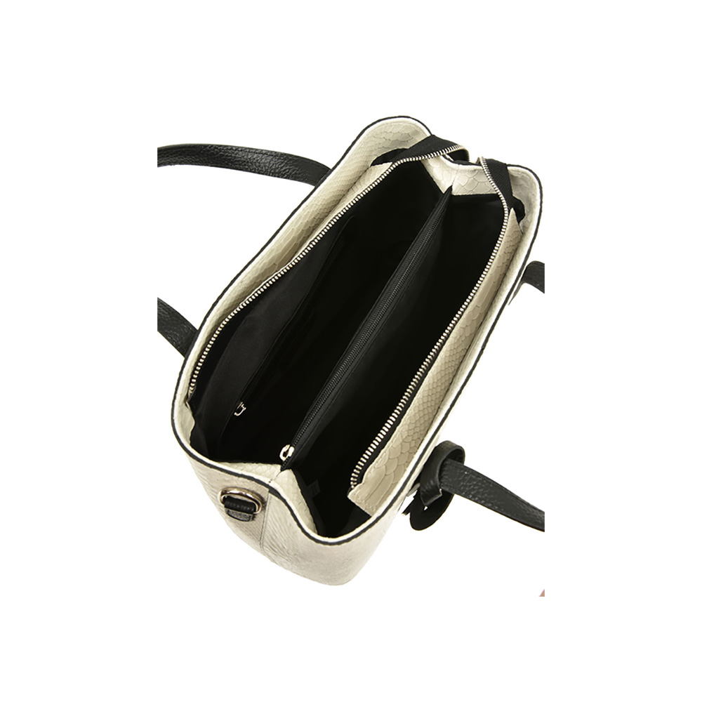 Geanta de mana din piele naturala Chiara Canotti CC1226, Bej, #4, Bagsy