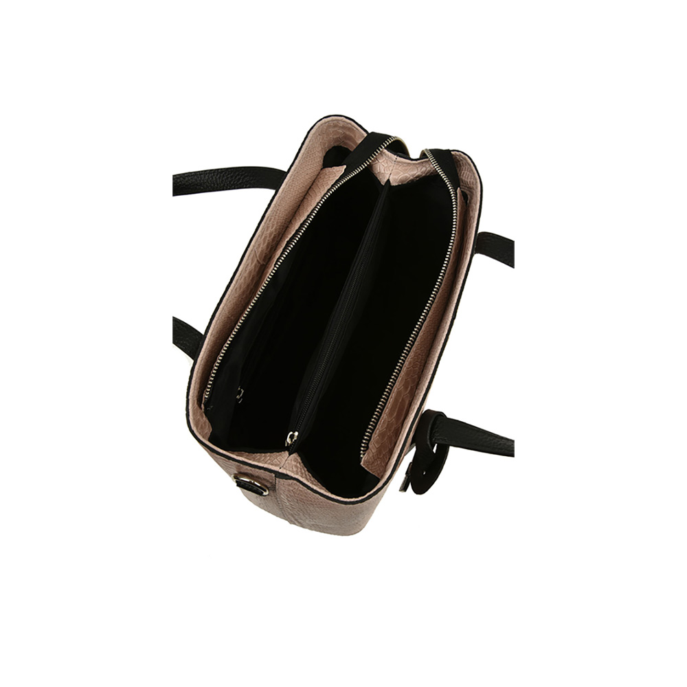 Geanta de mana din piele naturala Chiara Canotti CC1226, Roz prafuit, #4, Bagsy