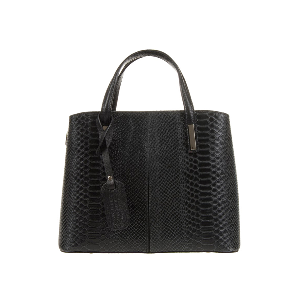 Geanta de mana din piele naturala Chiara Canotti CC1226, Negru, #1, Bagsy