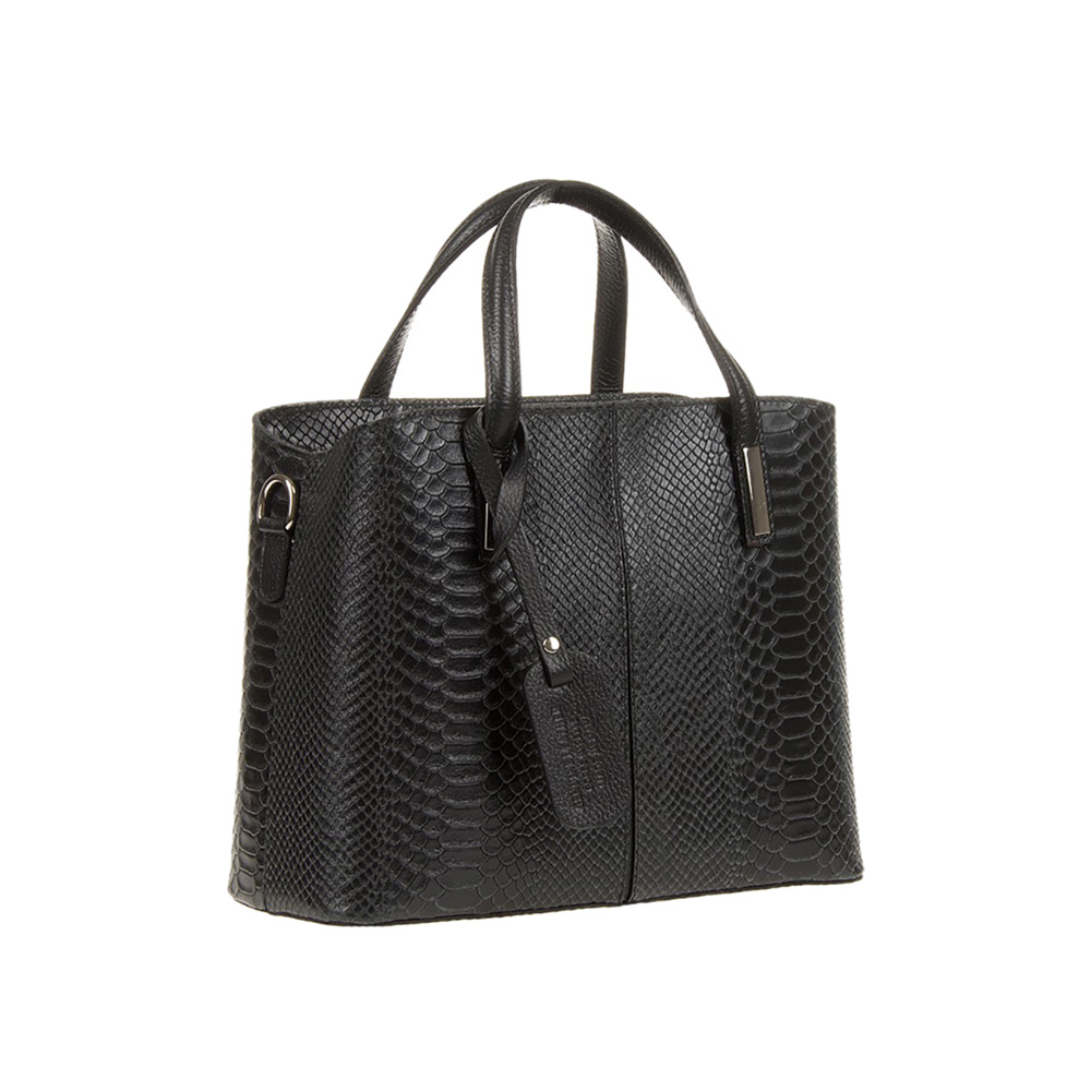 Geanta de mana din piele naturala Chiara Canotti CC1226, Negru, #2, Bagsy