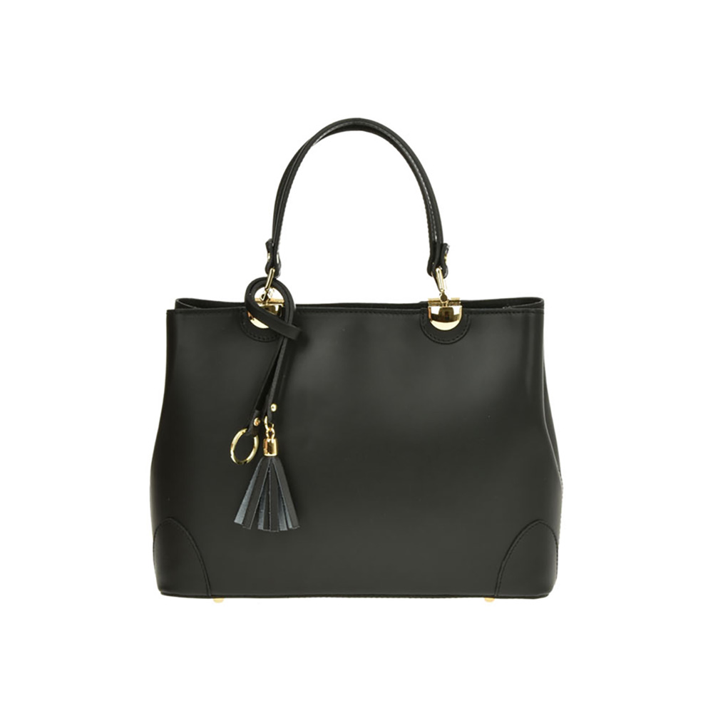 Geanta de mana din piele naturala Chiara Canotti CC1229, Negru, #1, Bagsy