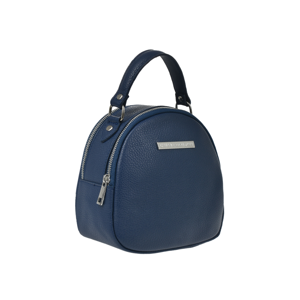 Rucsac dama din piele naturala Chiara Canotti CC1239, Albastru, #2, Bagsy