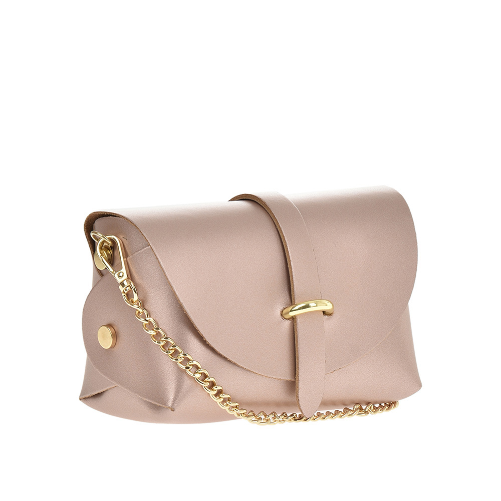 Geanta dama din piele naturala Chiara Canotti CC1241, Sampanie, #2, Bagsy