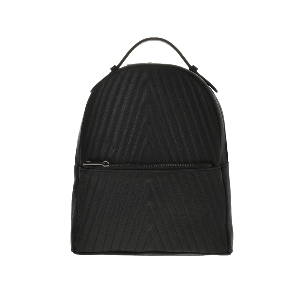 Rucsac dama din piele naturala Chiara Canotti CC1242, Negru, #1, Bagsy