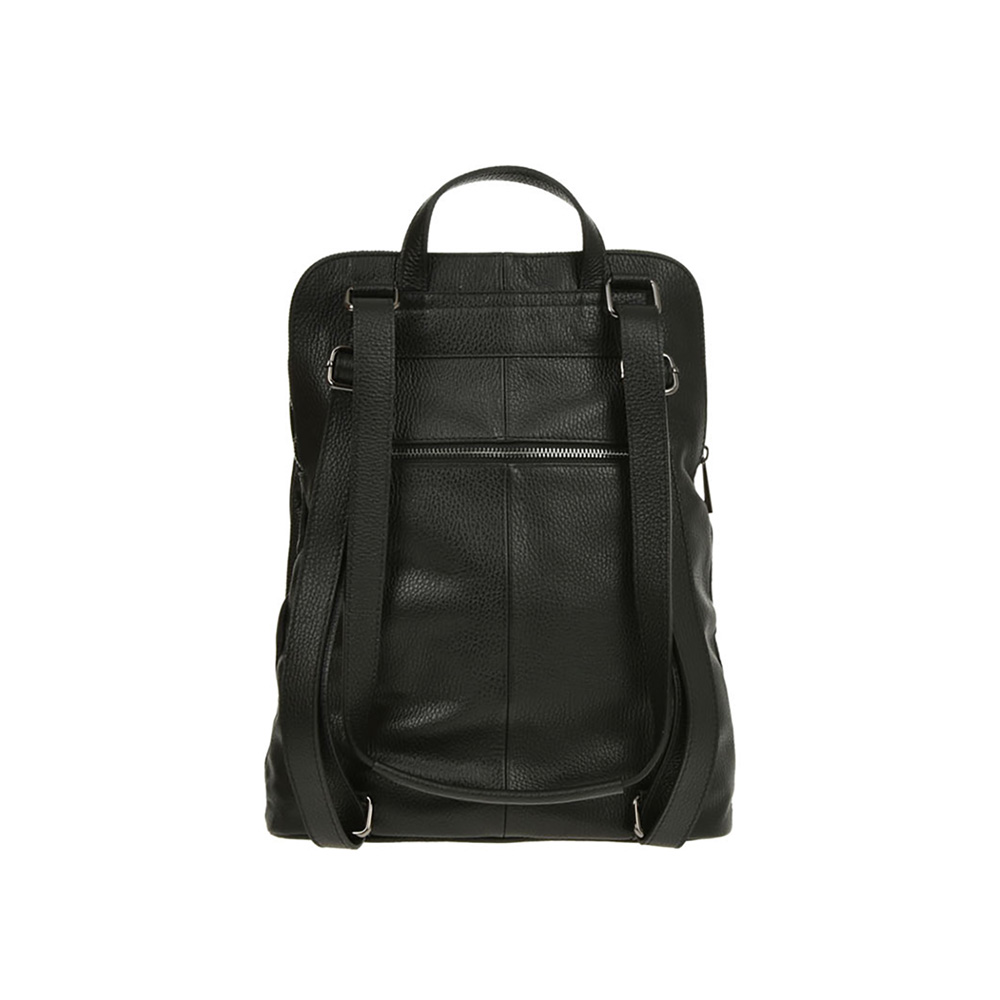 Rucsac din piele naturala Chiara Canotti CC1244, Negru, #3, Bagsy