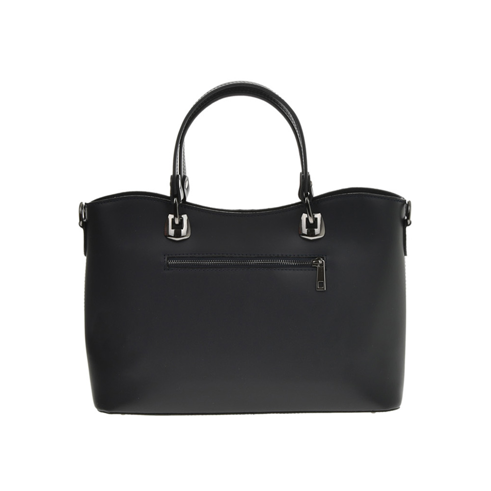 Geanta de mana din piele naturala Chiara Canotti CC1246, Negru, Nr. 3, Bagsy