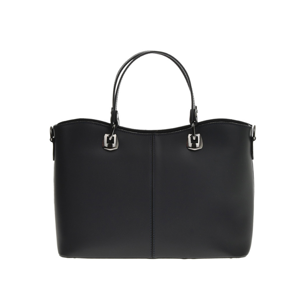 Geanta de mana din piele naturala Chiara Canotti CC1246, Negru, Nr. 1, Bagsy