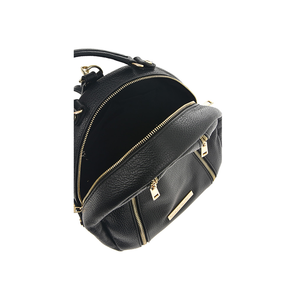 Rucsac din piele naturala Chiara Canotti CC1251, Negru, #4, Bagsy